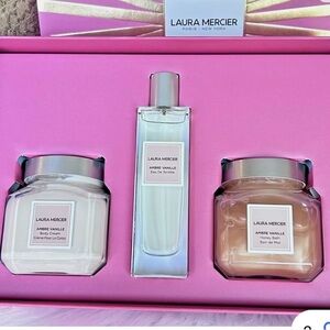Laura Mercier AMBRE Vanille Luxe indulgence gift set New in Box